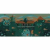 Mighty Setups Mousepad|Fantasy Forest Green Mousepad - XXL