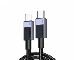 UGREEN Cables & Adapters For Mobile|Fast Charging USB-C to USB-C PD 100W Cable 0.5m - Space Gray