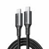 UGREEN Cables & Adapters For Mobile|Fast Charging USB-C to USB-C PD Cable 1m - Black/Gray