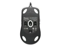 Ducky Mice & Accessories|Feather Black & White Ultralight Gaming Mouse - Omron 60M Micro