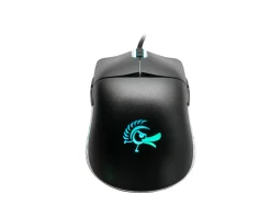 Ducky Mice & Accessories|Feather Black & White Ultralight Gaming Mouse - Omron 60M Micro