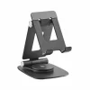 MaxMount Phone Holders|Foldable Aluminum Table and Phone Stand - Black