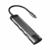 Natec Cables & Adapters|Fowler GO Hub USB-C Multiport Adapter 5 in 1 - USB-hub (100W)