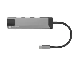 Natec Cables & Adapters|Fowler GO Hub USB-C Multiport Adapter 5 in 1 - USB-hub (100W)