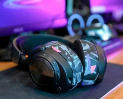 Wicked Cushions Headsets & Audio|FreeZe Nova Pro Wireless Ear Cushions - 90''s Black