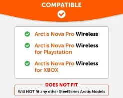 Wicked Cushions Headsets & Audio|FreeZe Nova Pro Wireless Ear Cushions - Orange Prism