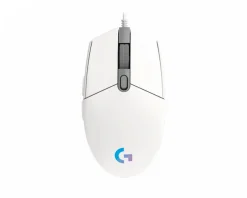 Logitech Mice & Accessories|G203 Lightsync Gaming Mouse White