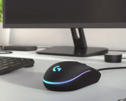 Logitech Mice & Accessories|G203 Lightsync Gaming Mouse Black