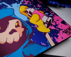 ERRENNIR Mousepad|Gecko Gaming Mousepad - NachoCustomz - Graffiti