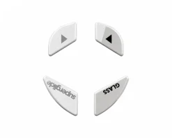 Superglide Mice & Accessories|Glass Skates for Glorious Model O/Model O- - White