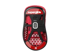 Superglide Mice & Accessories|Glass Skates for Pulsar Xlite Series - Red