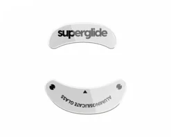 Superglide Mice & Accessories|Glass Skates for Vaxee Zygen NP-01/Outset AX - White