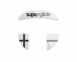 Superglide Mice & Accessories|Glass Skates for Xtrfy MZ1 Wireless - White