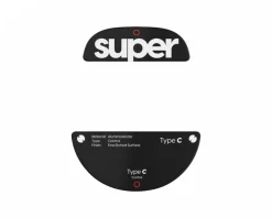 Superglide Mice & Accessories|Glass Skates Type-C for Pulsar TenZ Signature Edition - Black