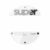 Superglide Mice & Accessories|Glass Skates Type-S for Pulsar X3 Series - White