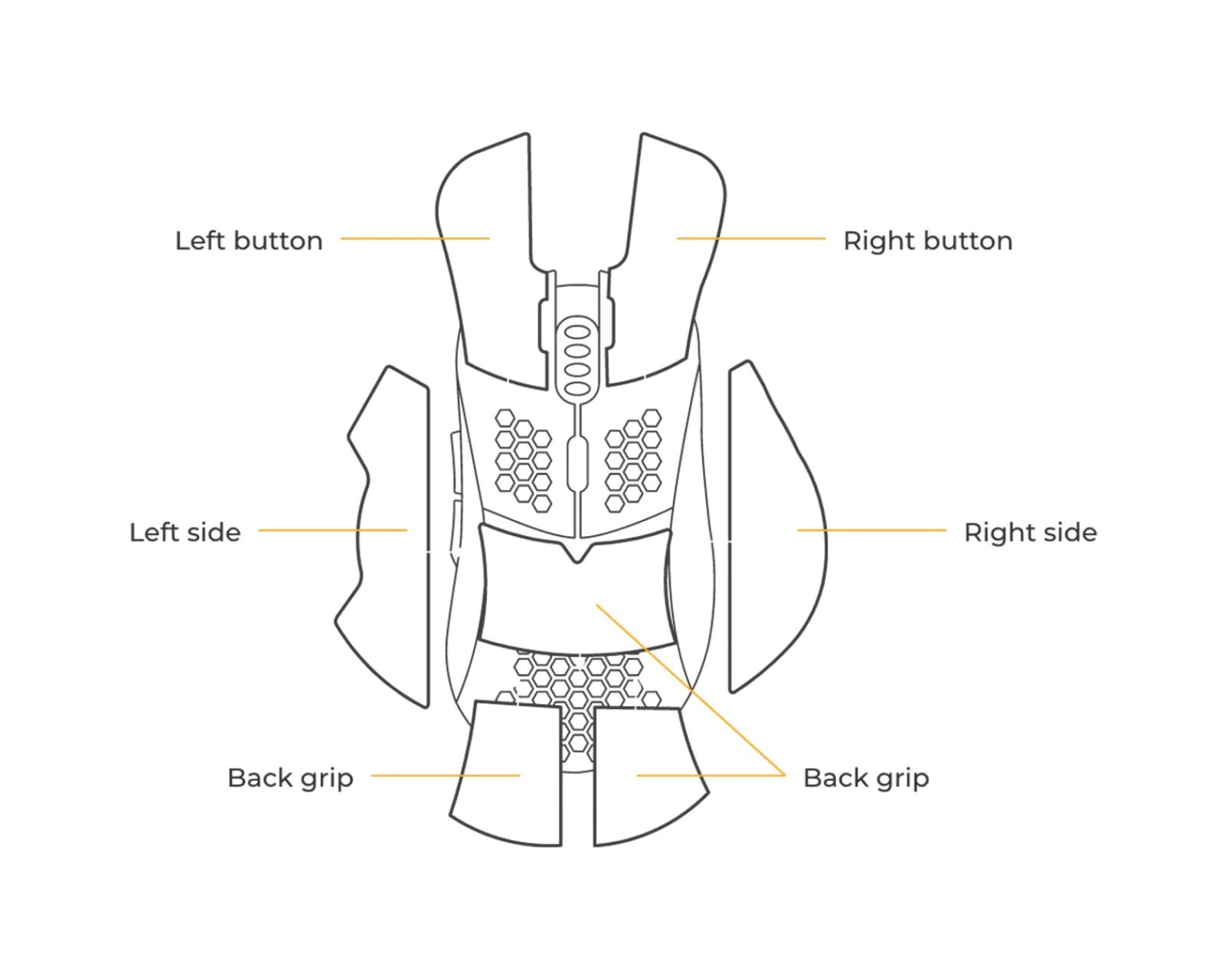Glorious Mice & Accessories|PC Gaming Model D Grip Tape