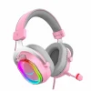 Fifine Headsets & Audio|H13 Gaming Headset - Pink