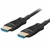 Lanberg Cables & Adapters|HDMI 2.1 Cable Optical Black 8k - 48Gbps - 10m