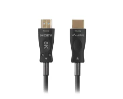 Lanberg Cables & Adapters|HDMI 2.1 Cable Optical Black 8k - 48Gbps - 30m