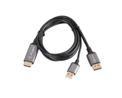 Lanberg Cables & Adapters|HDMI to DisplayPort Cable 4K Black - 1m