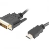 Lanberg Cables & Adapters|HDMI to DVI-D Dual Link Cable (1.8 Meter)