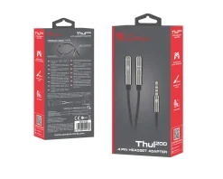 Genesis Cables & Adapters For Mobile|Xbox|Headset & Sound Adapter 4-pin 3.5mm to 2x3.5mm