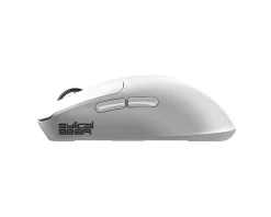 SyLical Gear Mice & Accessories|HELIX 8K Wireless Gaming Mouse - White [Black Scroll-Wheel]