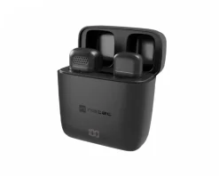 Natec Miscellaneous|Headsets & Audio|Hopper Lavalier Wireless Microphone (Lightning) - Black