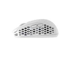 G-Wolves Mice & Accessories|HTR 8K Wireless Honeycomb Gaming Mouse - White