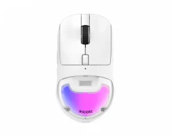 Ironcat Mice & Accessories|Incott HPC02M Wireless Gaming Mouse - White