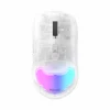 Ironcat Mice & Accessories|Incott HPC02MPro 2K Hot Swap Gaming Mouse - Transparent White