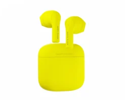 Happy Plugs Headphones|Joy True Wireless In-Ear Headphones - Neon Yellow