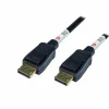 Deltaco Cables & Adapters|8K 2.1 DisplayPort Cable - 0.5 m