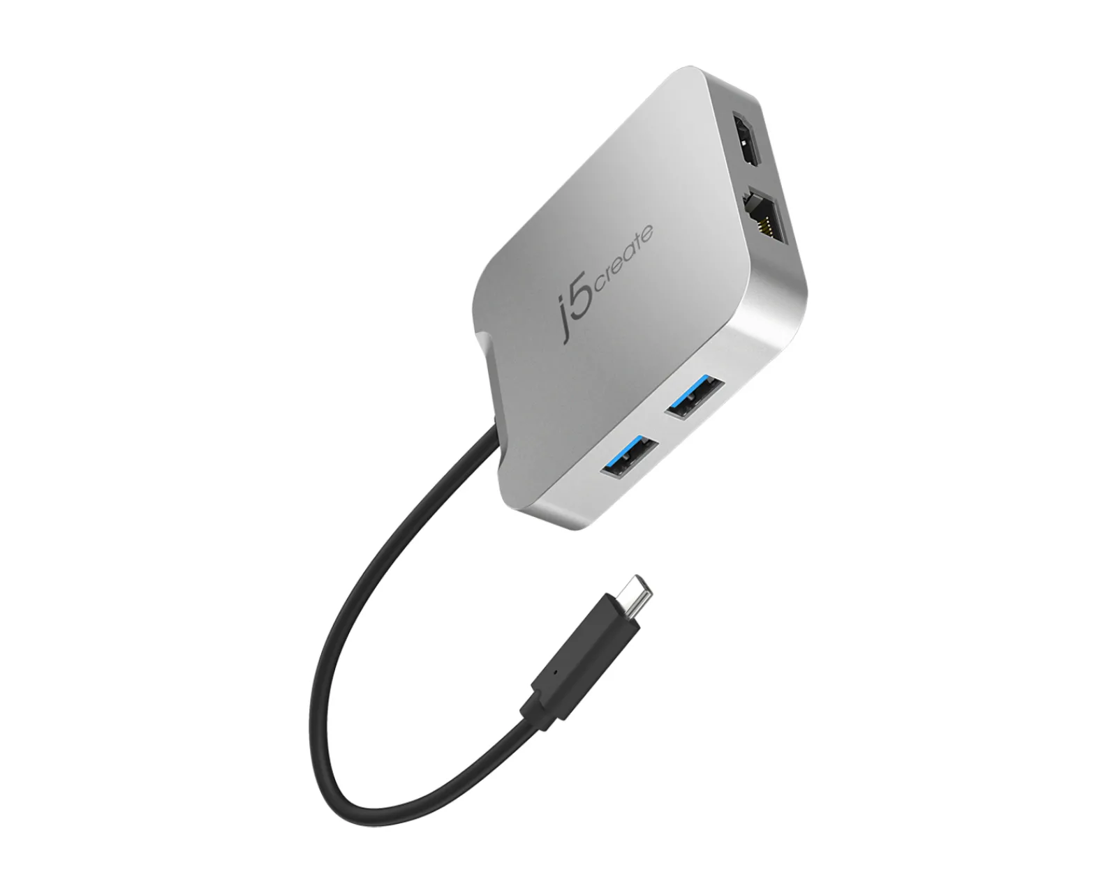 j5create Cables & Adapters|4K60 Elite USB-C Multi-Port Adapter