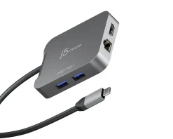 j5create Cables & Adapters|4K60 Elite USB-C Travel Adapter
