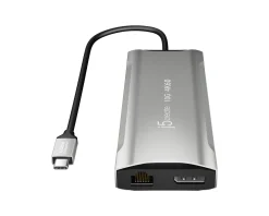 j5create Cables & Adapters|Storage Devices|4K60 Elite USB-C Triple-Monitor 10Gbps Mini Dock