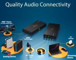 j5create Streaming & Recording|4K Game Capture Station