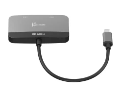 j5create Cables & Adapters|8K USB-C to Dual HDMI Display Adapter