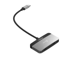 j5create Cables & Adapters|8K USB-C to Dual HDMI Display Adapter