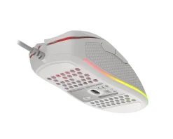 Genesis Mice & Accessories|Krypton 555 Ultralight RGB Gaming Mouse - White