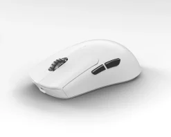 Lethal Gaming Gear Mice & Accessories|LA-1 Superlight - Wireless Gaming Mouse - White [Batch with Small Side Flex]