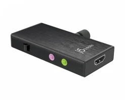 j5create Streaming & Recording|Live Capture Adapter HDMI to USB-C with Power Delivery