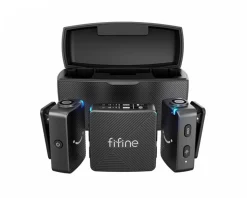 Fifine Miscellaneous|Headsets & Audio|M9 Dual Wireless Microphone System