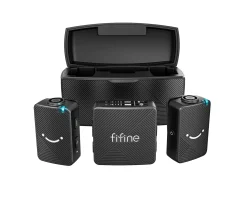 Fifine Miscellaneous|Headsets & Audio|M9 Dual Wireless Microphone System