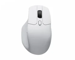 Keychron Mice & Accessories|M6 4K Ergonomic Wireless Mouse - White