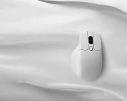 Keychron Mice & Accessories|M6 4K Ergonomic Wireless Mouse - White