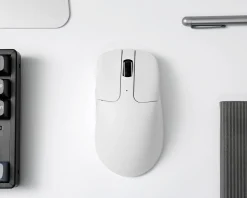 Keychron Mice & Accessories|M2 Wireless Gaming Mouse - White