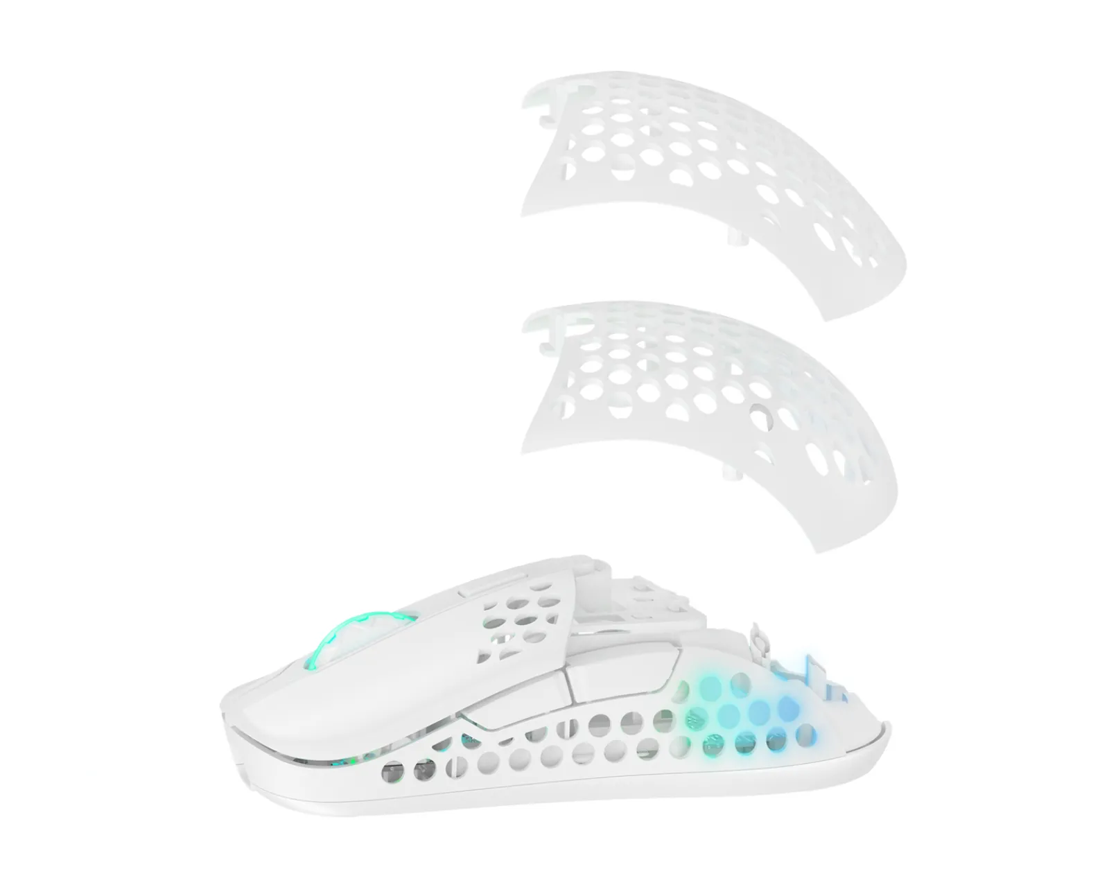 Cherry Xtrfy Mice & Accessories|M42 Wireless RGB Gaming Mouse - White