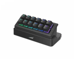 Mountain Streaming & Recording|MacroPad Streaming and Content Creation Controller [Tactile 55] - Black