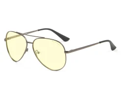 Gunnar Optiks Gaming Eyewear|Maverick - Gunmetal - Amber